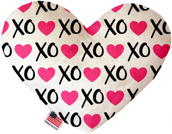 Pink XOXO  Heart Dog Toy