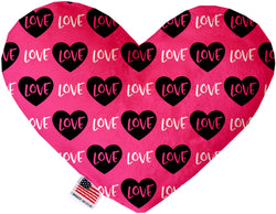 Pink Love  Heart Dog Toy