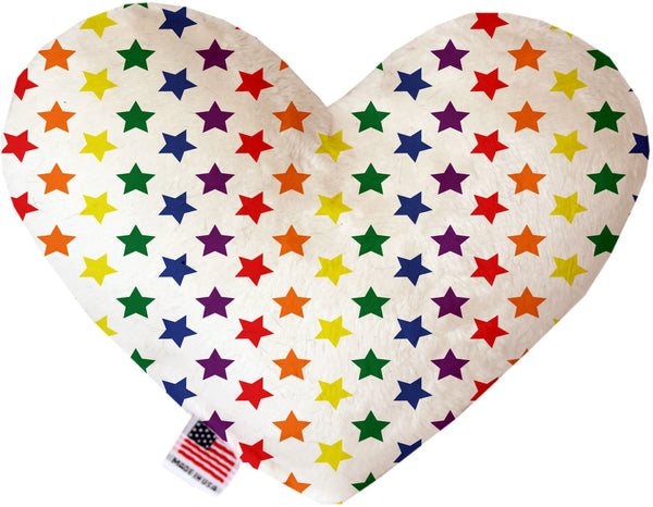 Rainbow Stars  Heart Dog Toy