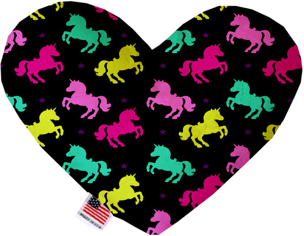 Confetti Unicorns  Heart Dog Toy