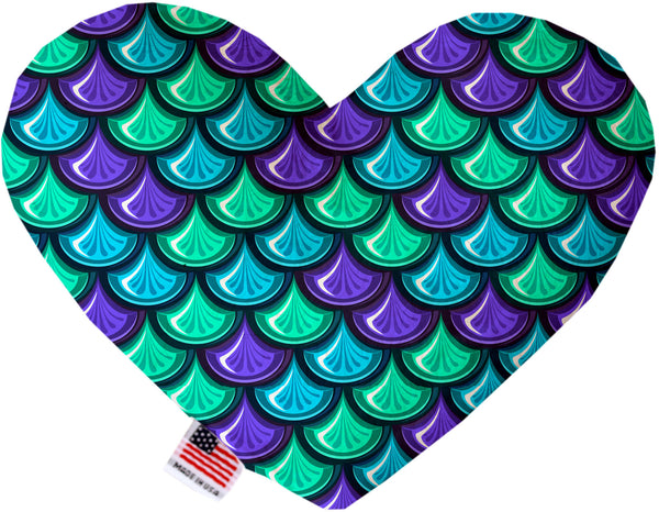 Mermaid Scales  Heart Dog Toy
