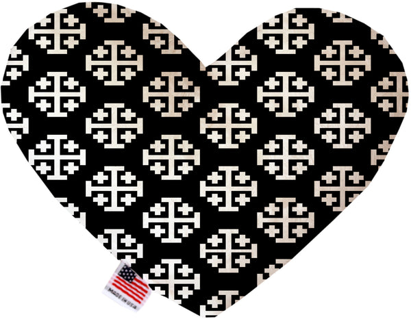 Jerusalem Cross  Heart Dog Toy