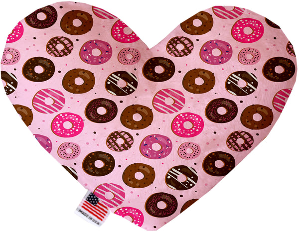 Pink Donuts  Heart Dog Toy