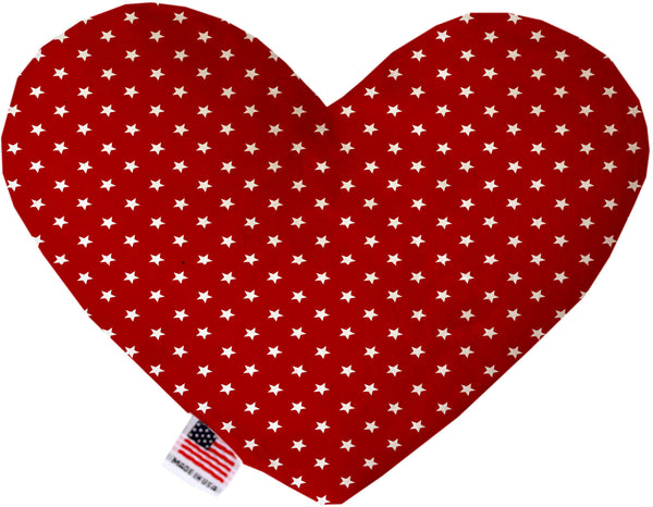 Red Stars  Heart Dog Toy