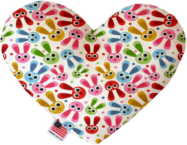 Funny Bunnies  Heart Dog Toy