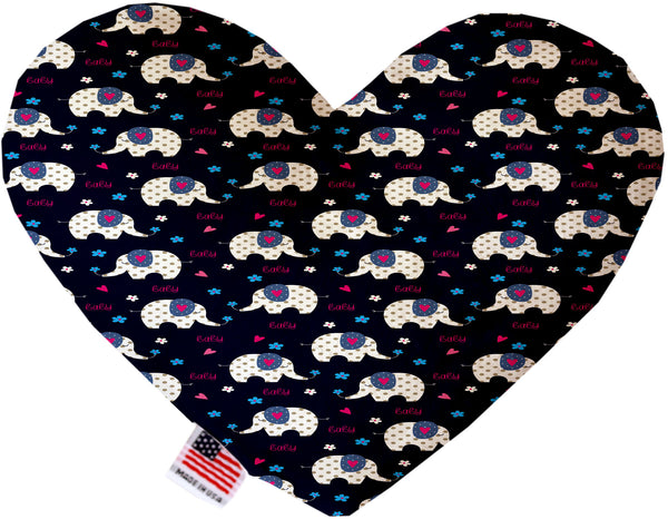 Baby Elephants  Heart Dog Toy