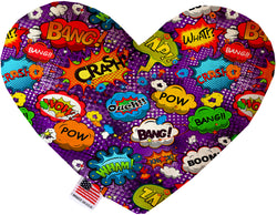 Purple Comic Sound Effects  Heart Dog Toy