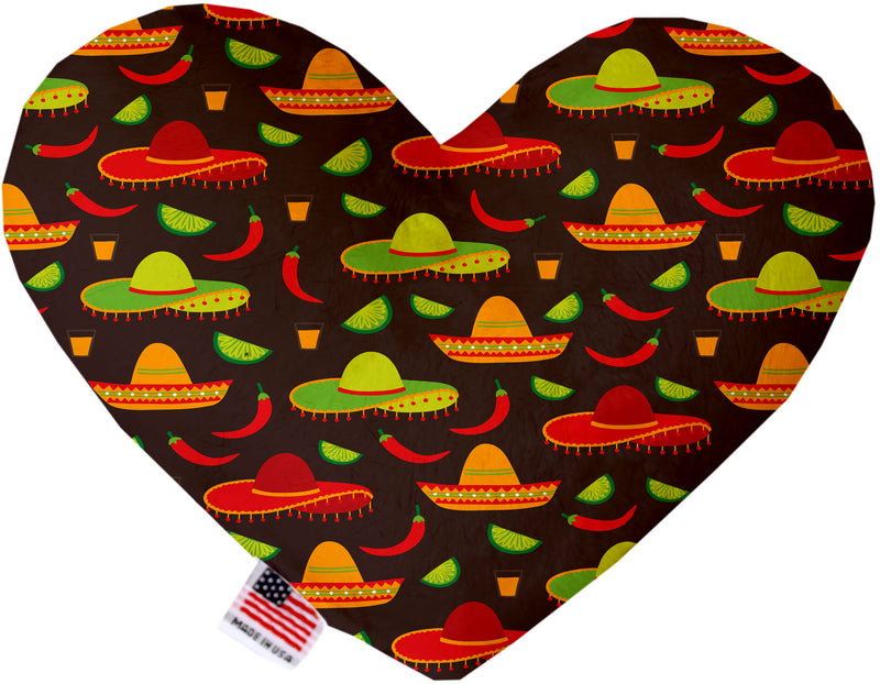 Sombreros  Heart Dog Toy
