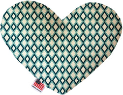 Blue Diamonds  Heart Dog Toy