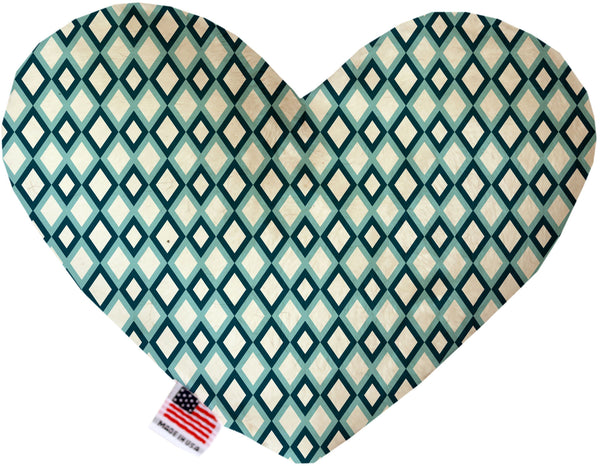 Blue Diamonds  Heart Dog Toy