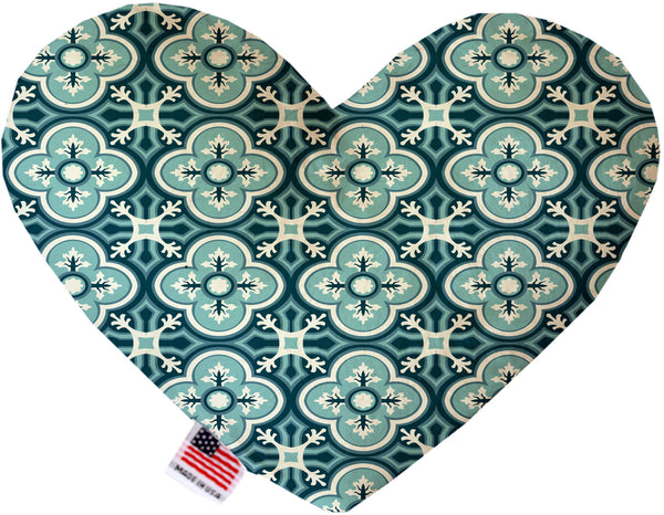 Blue Lagoon  Heart Dog Toy