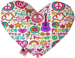Hippy Love  Heart Dog Toy