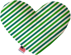 Lucky Stripes  Heart Dog Toy