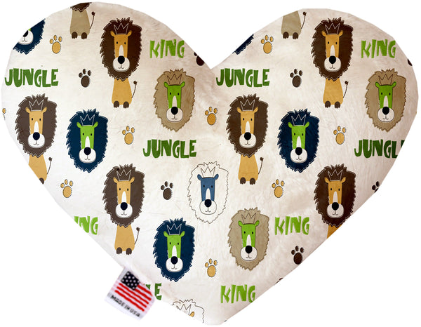 King of the Jungle  Heart Dog Toy