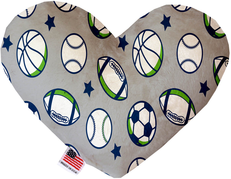 Sports and Stars  Heart Dog Toy