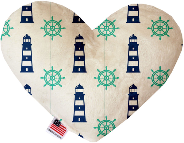 Lighthouses  Heart Dog Toy