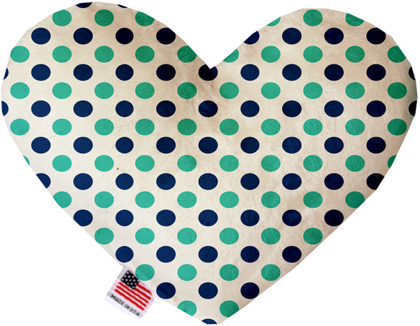 Aquatic Dots  Heart Dog Toy