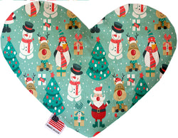 Frosty and Friends  Heart Dog Toy