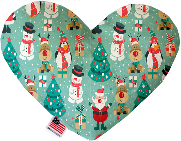 Frosty and Friends  Heart Dog Toy