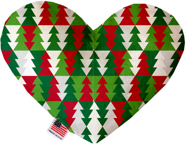 Classy Christmas Trees  Heart Dog Toy