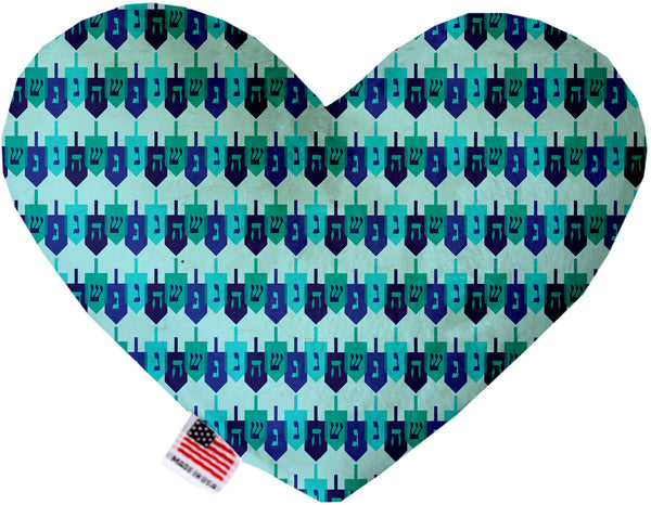 Dreidel, Dreidel, Dreidel  Heart Dog Toy