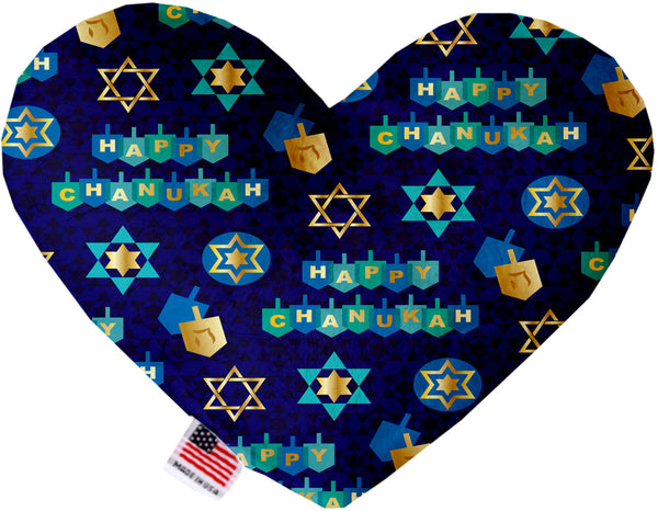 Chanukah Bliss  Heart Dog Toy