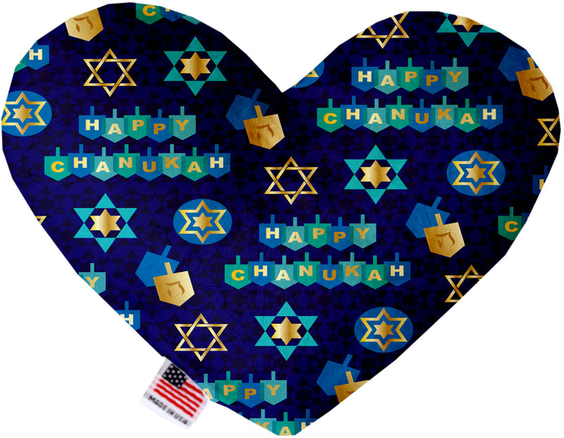 Chanukah Bliss  Heart Dog Toy