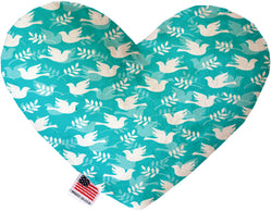 Hope and Peace  Heart Dog Toy