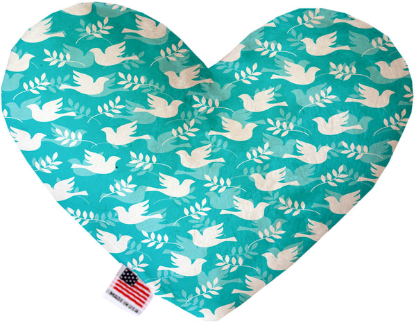 Hope and Peace  Heart Dog Toy