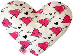 Hearts and Arrows  Heart Dog Toy