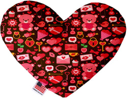 Valentines Day Bears  Heart Dog Toy